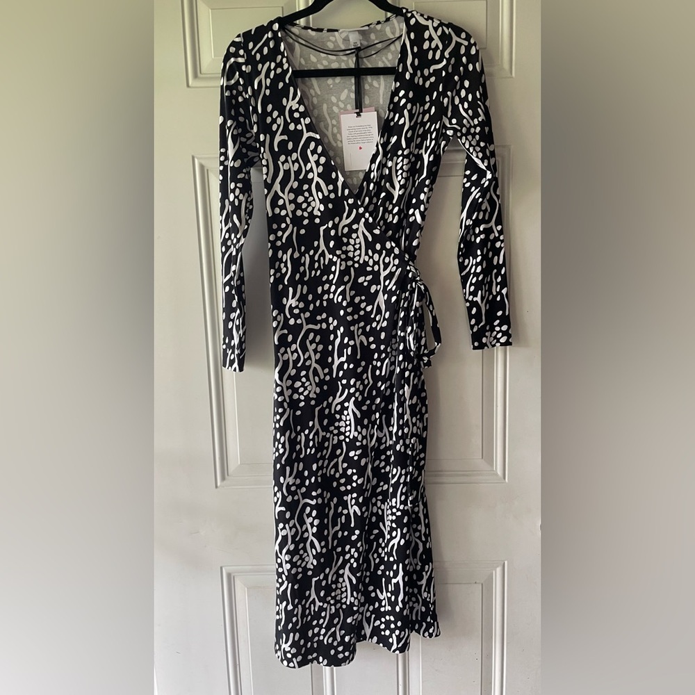 DVF X Target knit wrap dress